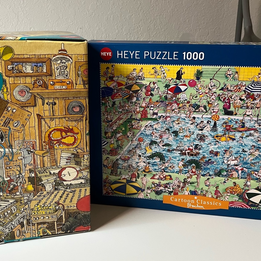 Heye 2 puzzles 1000 Pieces